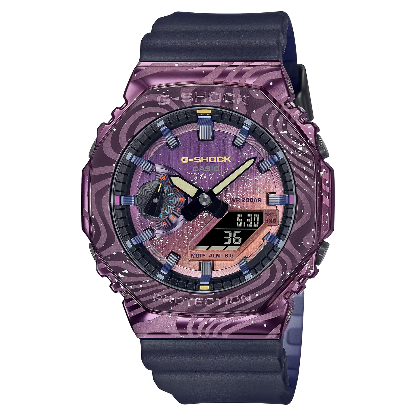 Casio G-Shock Analog Digital Milky Way Limited Edition Watch GM-2100MWG-1