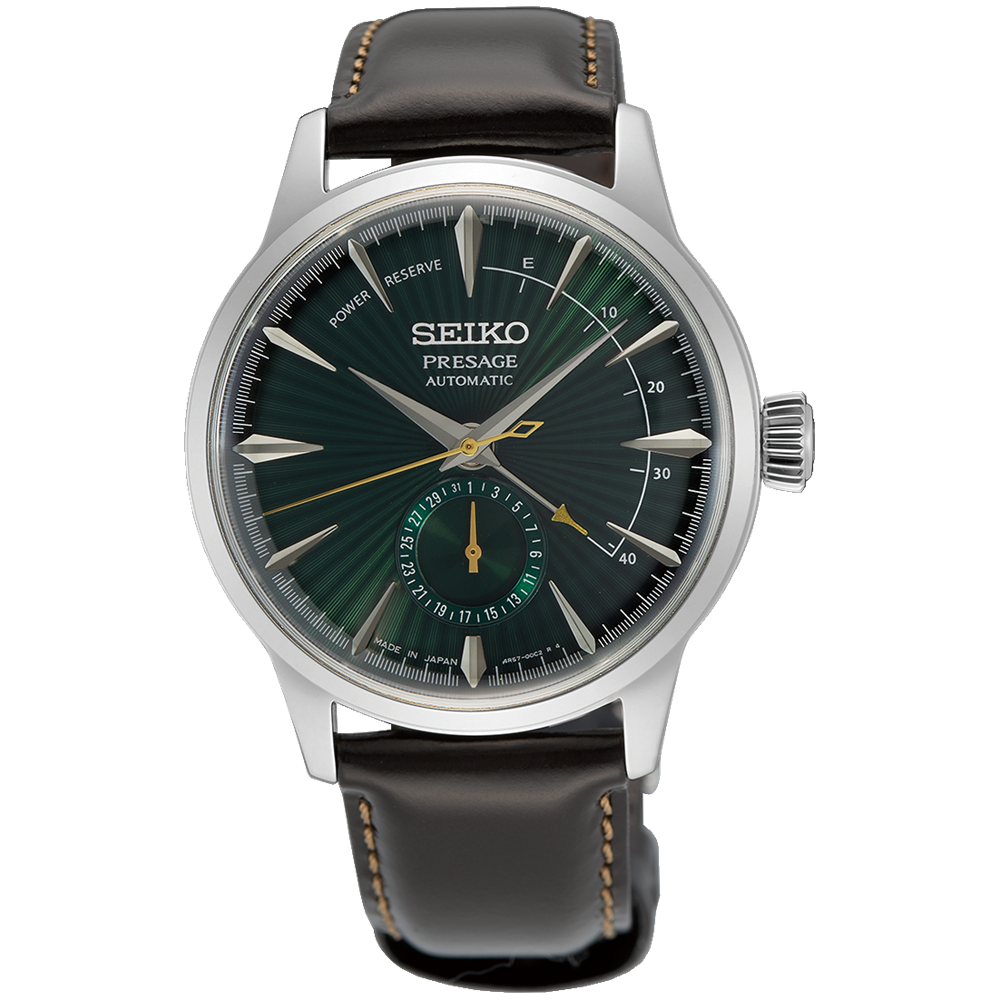 Seiko Presage Cocktail Time 40.5 MM Automatic Green Dial Watch - SSA459J1