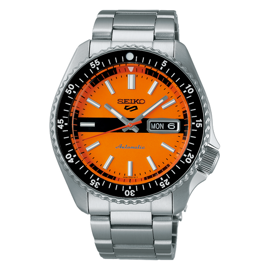 Seiko 5 Sports SKX Sports Style Special Edition Orange Automatic Watch SRPK11K1