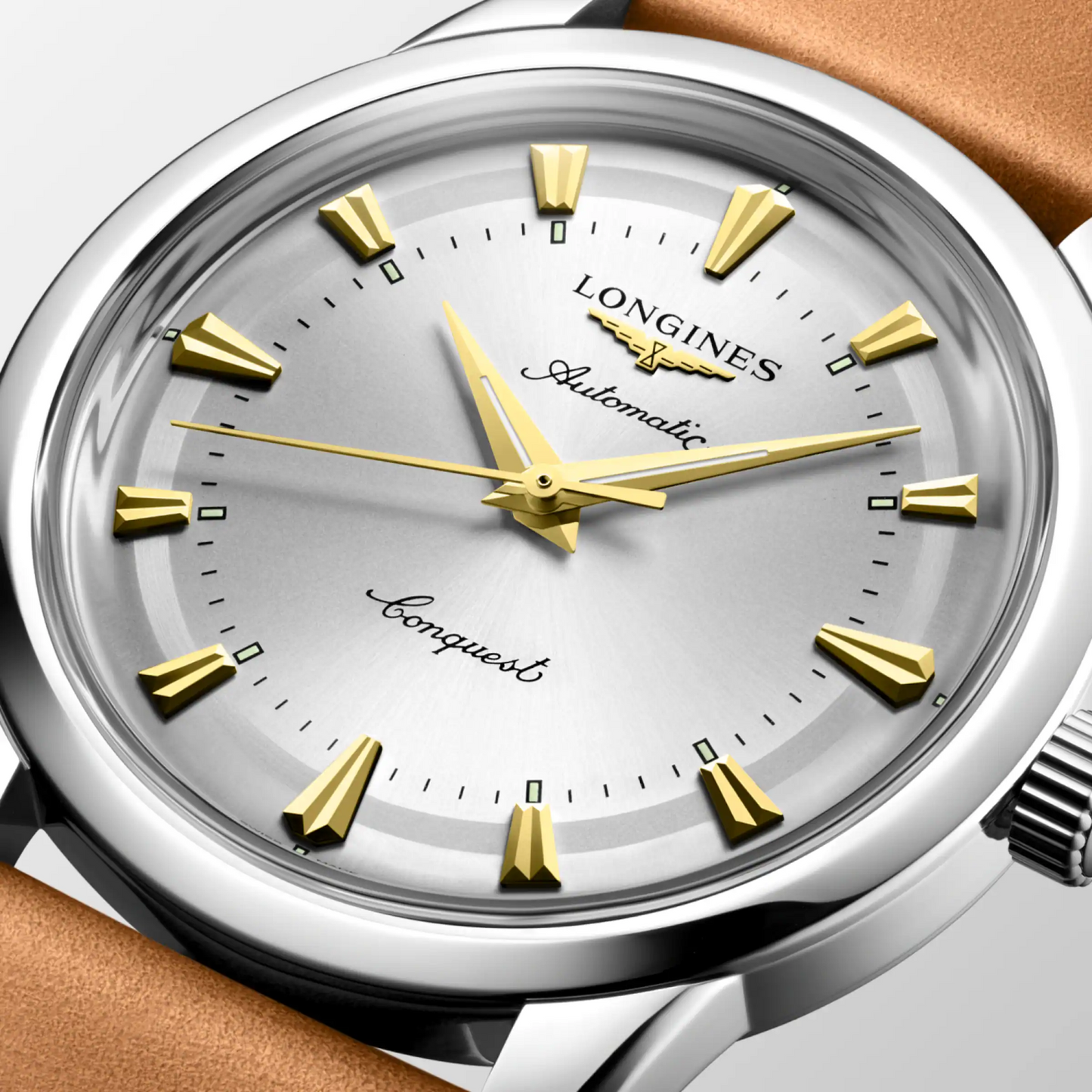 Longines Conquest Heritage 40 MM Automatic Leather Band Watch L16504722