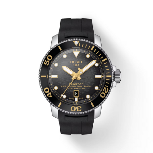 Tissot Seastar 2000 Professional Powermatic 80 46 MM Watch T120.607.17.441.01