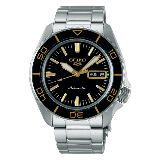 Seiko 5 Sports SKX series 42.5 MM Black Dial SS Automatic Watch SRPK99K1