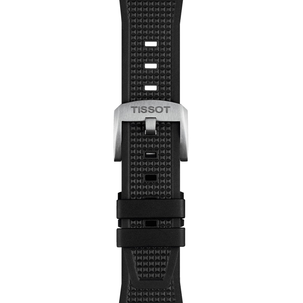 Tissot PRX 40 MM SS Rubber Bracelet Black Dial Quartz Watch T137.410.17.051.00