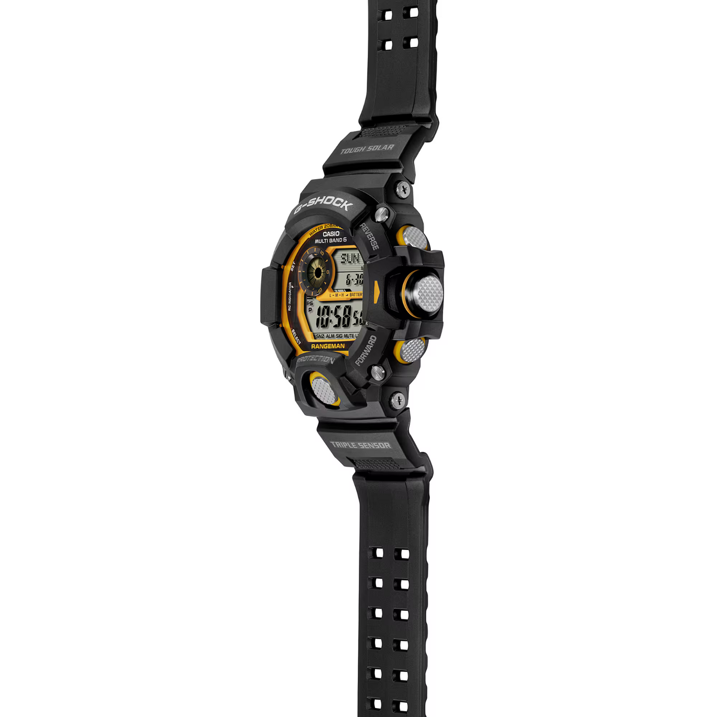 Casio G-Shock Master Of G Rangeman Black And Yellow Resin Watch GW-9400Y-1DR