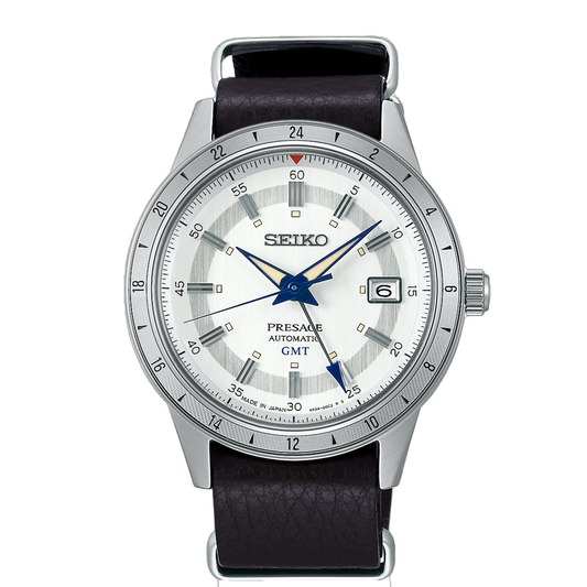 Seiko Presage Style 60's Laurel Limited Edition Automatic GMT Watch SSK015J1