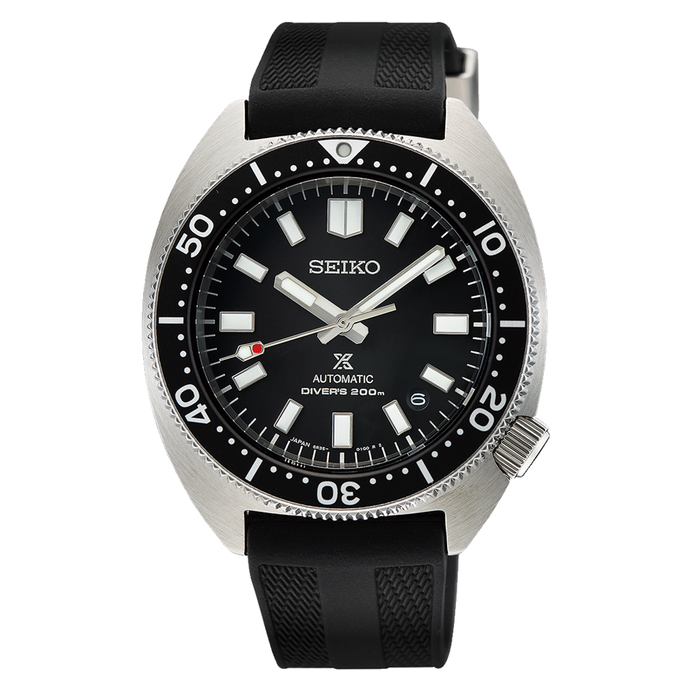 Seiko Prospex Heritage Turtle 41 MM 1968 Silicone Band Automatic Watch SPB317J1