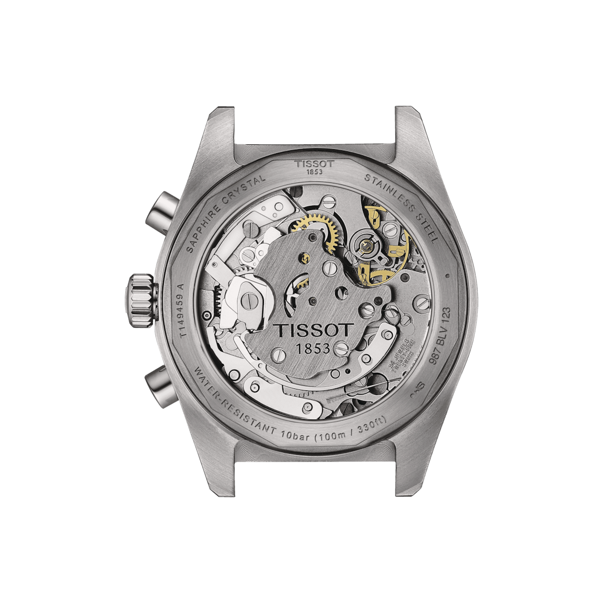 Tissot PR516 Mechanical Chronograph 41 MM SS Black Dial Watch T149.459.21.051.00