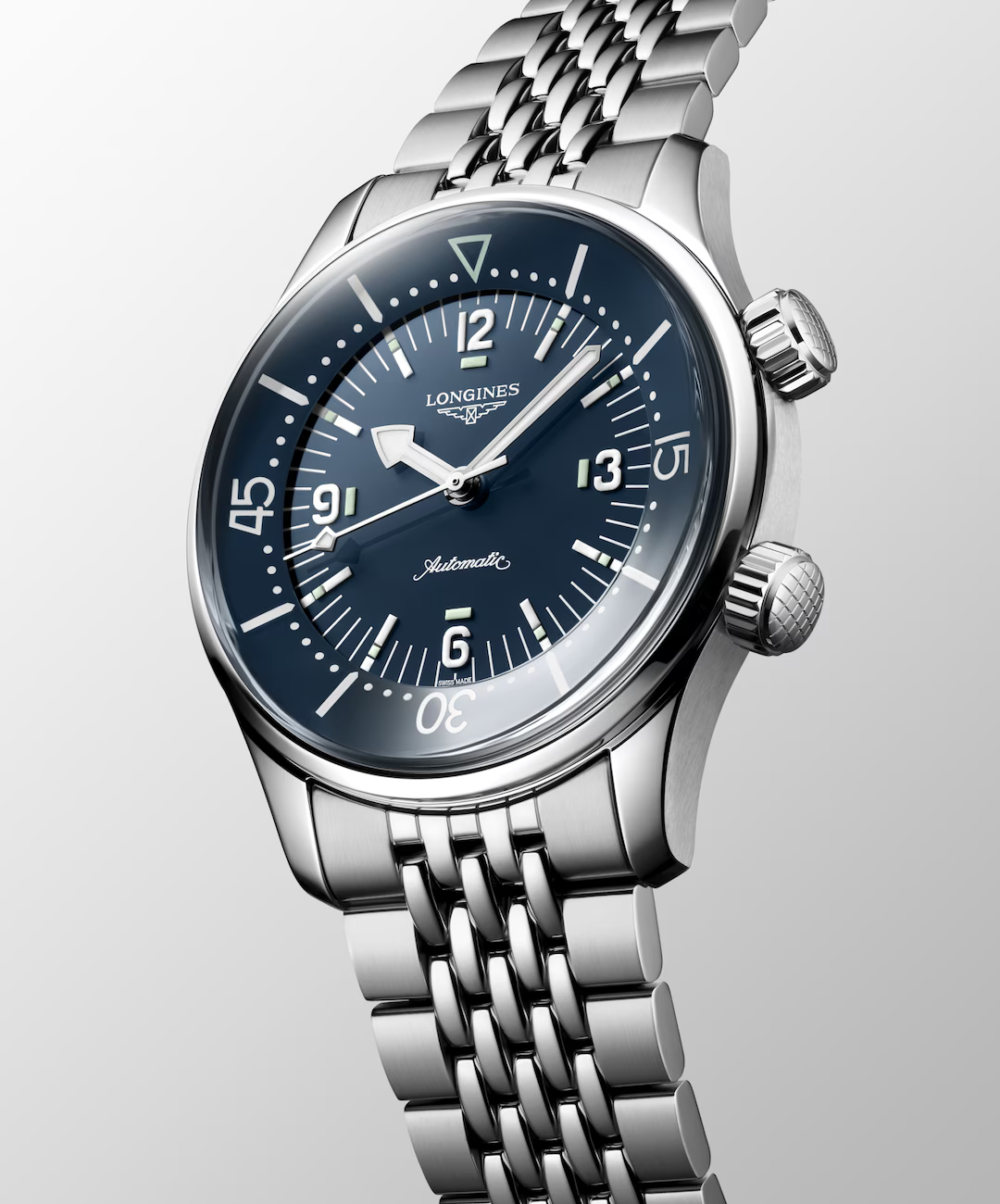 Longines Legend Diver 39 MM Automatic Stainless Steel Blue Dial Watch L37644906
