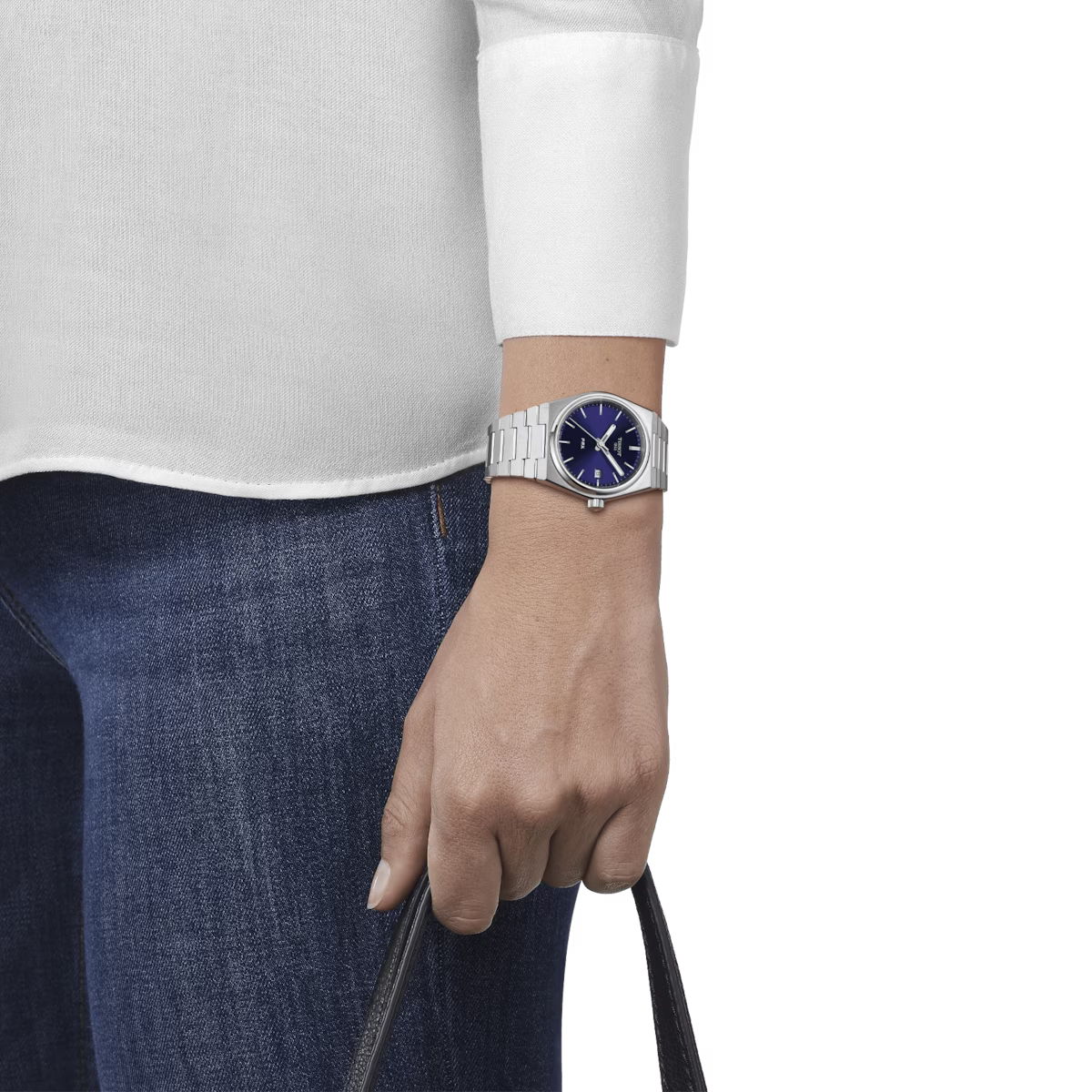 Tissot PRX 35 MM SS Blue Dial Quartz Watch T137.210.11.041.00