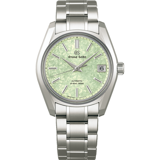 Grand Seiko Heritage Collection Green Dial 38 MM Automatic Watch SBGH343