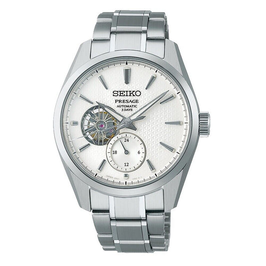 Seiko Presage Sharp Edged Series Open Heart 3 Days Automatic Watch - SPB415J1