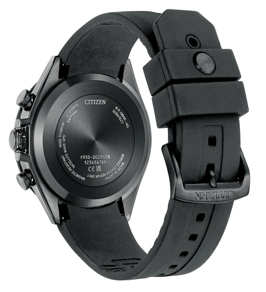 CITIZEN Attesa Satellite Wave GPS Eco-Drive Quartz 44 MM Watch CC4055-14H