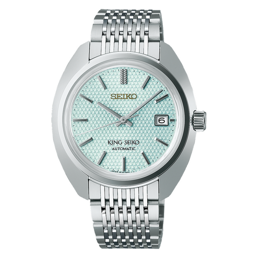 Seiko King Seiko Modern Re-interpretation 39.4 MM LE Blue Dial Watch SJE115J1