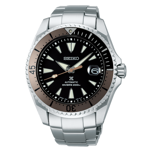 Seiko Prospex Sea Shogun Diver's 43.5 MM Titanium Black Dial Watch SPB189J1
