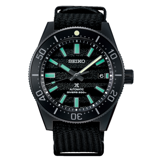Seiko Prospex The Black Series LE 1965 Diver's Automatic 41.3 MM Watch SLA067J1