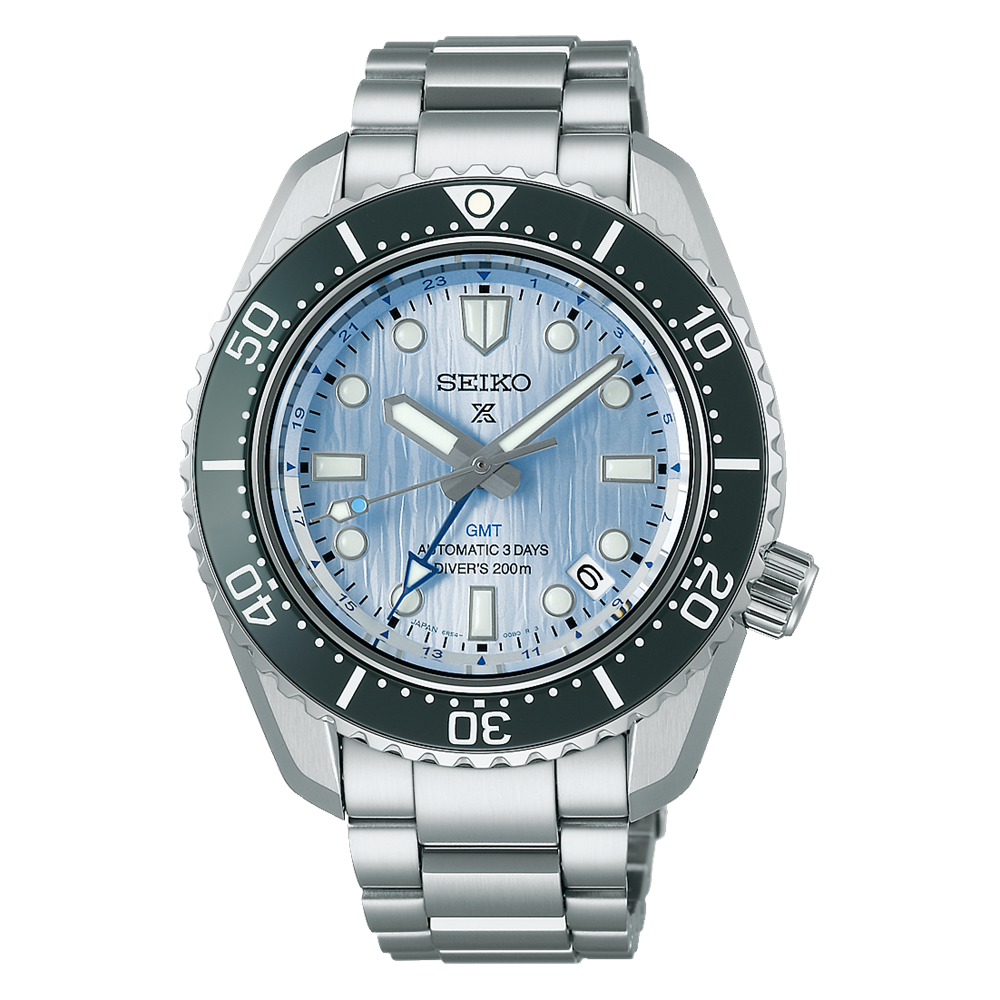 Seiko Prospex Sea Save The Ocean Automatic GMT LE SS 42MM Watch SPB385J1