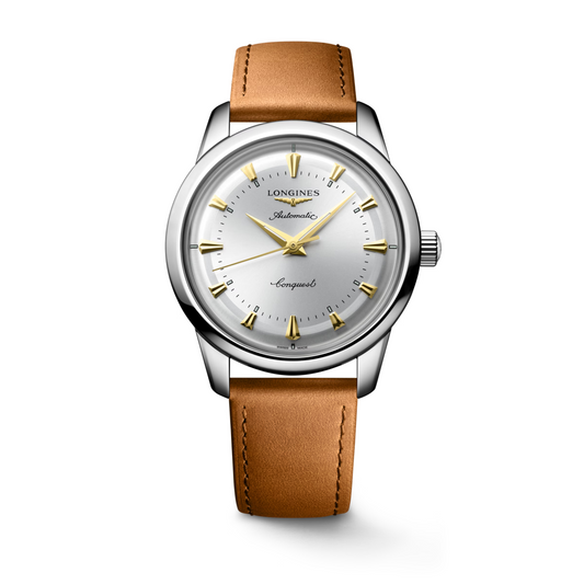 Longines Conquest Heritage 40 MM Automatic Leather Band Watch L16504722