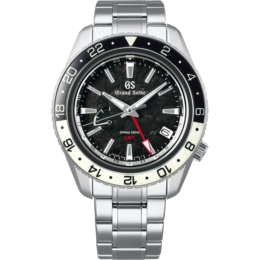 Grand Seiko Sport Collection Spring Drive GMT SS Black Dial Watch - SBGE277