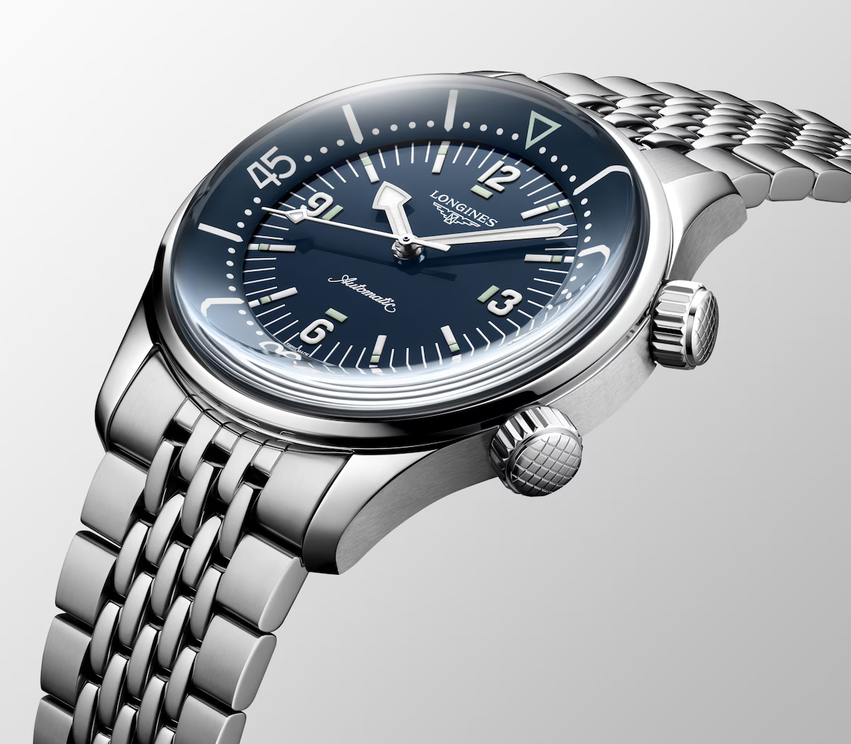 Longines Legend Diver 39 MM Automatic Stainless Steel Blue Dial Watch L37644906