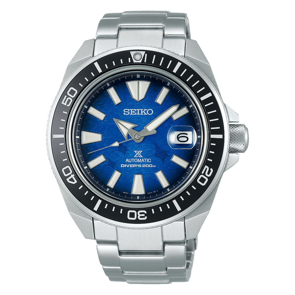 Seiko Prospex Save The Ocean Manta Ray SS 43.8 MM Automatic Watch SRPE33K1