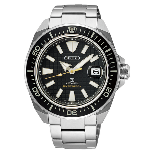 Seiko Prospex King Samurai 43.8 mm Automatic SS Divers Black Dial Watch SRPE35K1