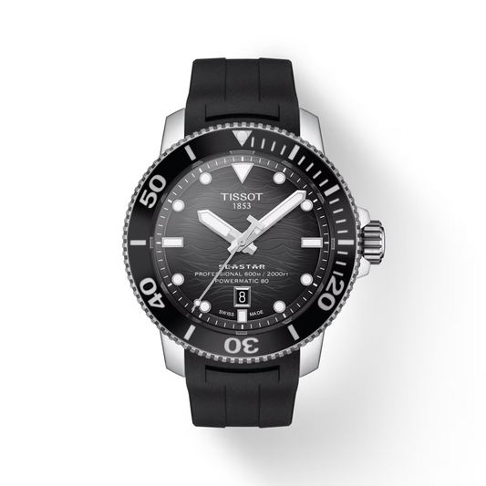 Tissot Seastar 2000 Professional Powermatic 80 46 MM Watch T120.607.17.441.00