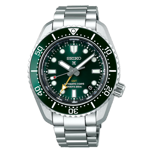 Seiko Prospex Sea Marine Green Automatic GMT Stainless Steel 42MM Watch SPB381J1