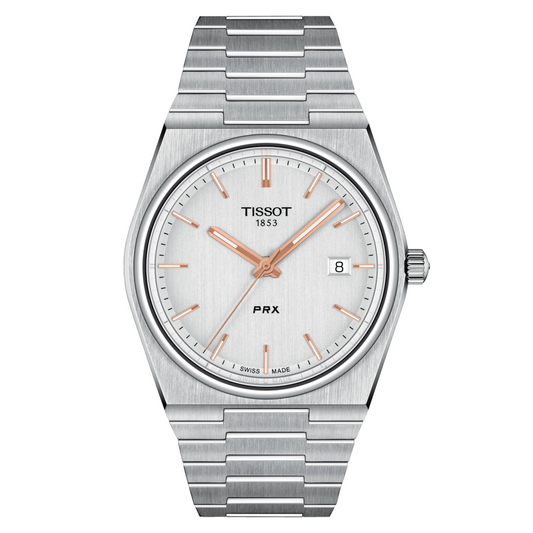 Tissot PRX 40 MM SS Silver Dial Quartz Watch T137.410.11.031.00