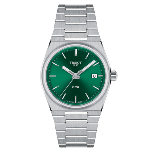 Tissot PRX 35MM SS Green Dial Quartz Watch T137.210.11.081.00