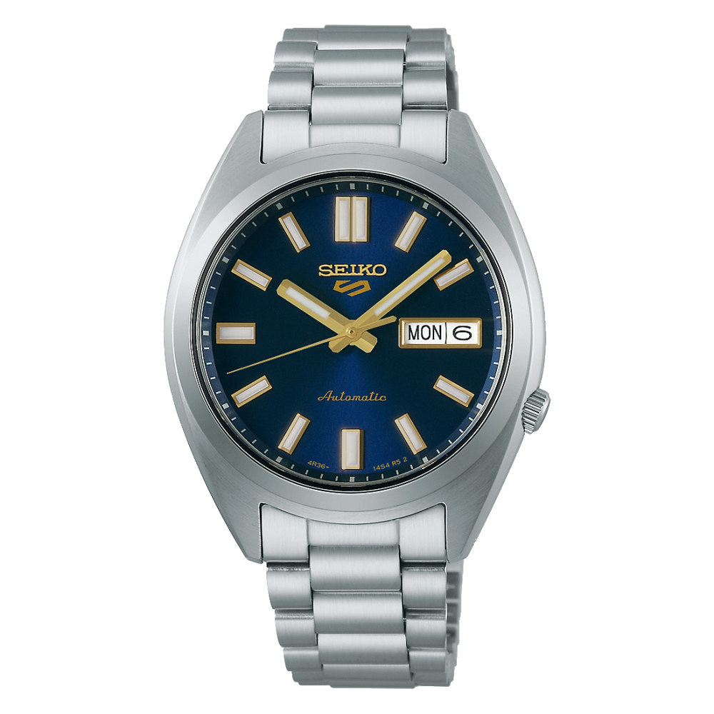 Seiko 5 Sports Series 38 MM SS Dark Blue Dial Automatic Watch SRPL55K1
