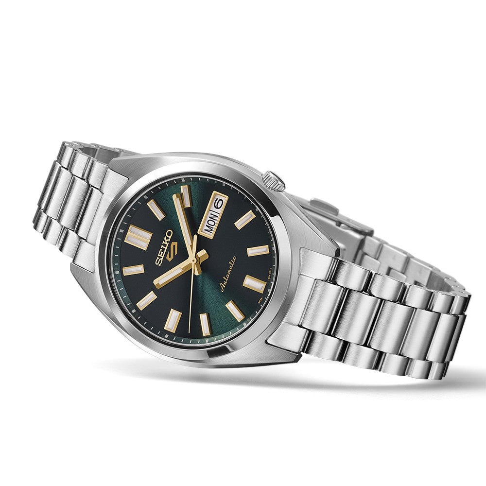 Seiko 5 Sports Series 38 MM SS Dark Green Dial Automatic Watch SRPL57K1
