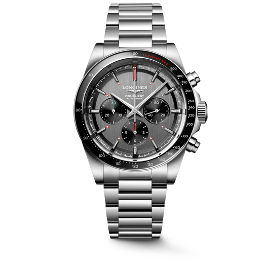 Longines Conquest Chrono SKI Edition 42 MM SS Grey Dial Automatic Watch L38364529