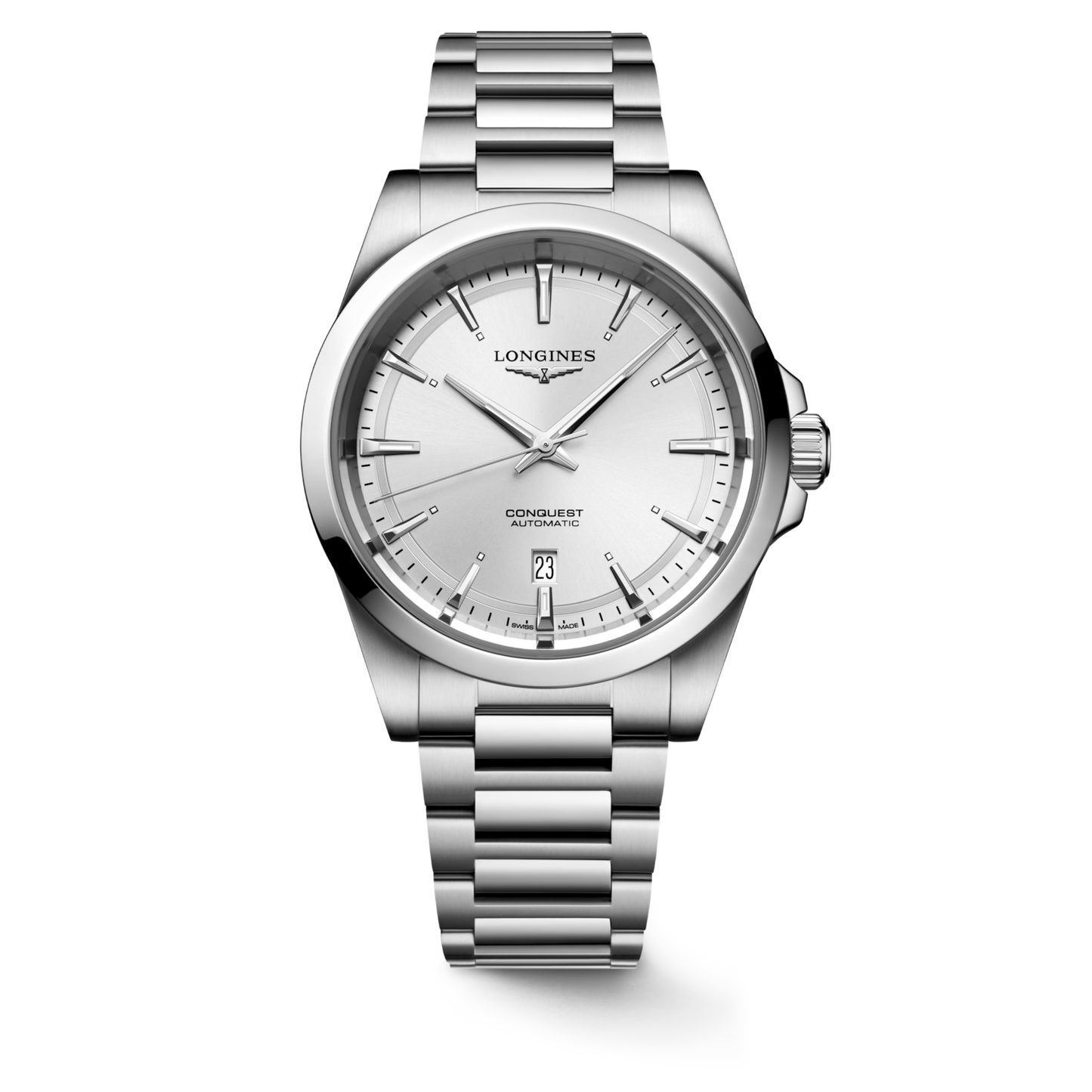 *PRE-ORDER* Longines Conquest 41 MM  Stainless Steel Silver Dial Automatic Watch L38304726