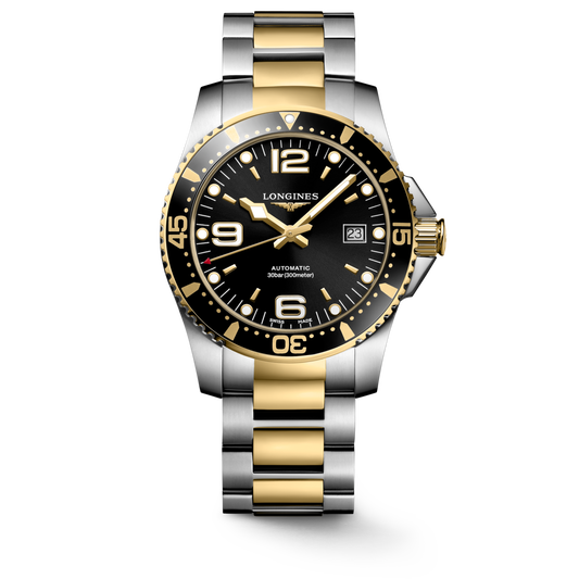Longines HydroConquest 41 MM Automatic Stainless Black Dial Watch L37423567