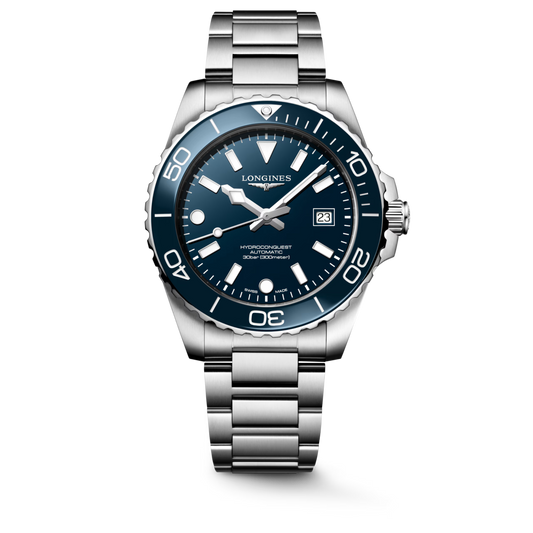 Longines Hydroconquest 42 MM Automatic SS Blue Lacquered Dial Watch L37884966