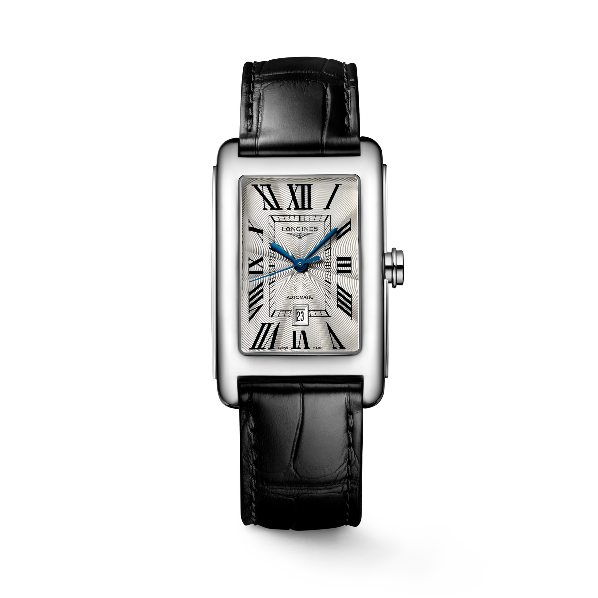 Longines DolceVita 27.7 X 43.8 MM Automatic Silver Flinqué Dial Watch L57574710