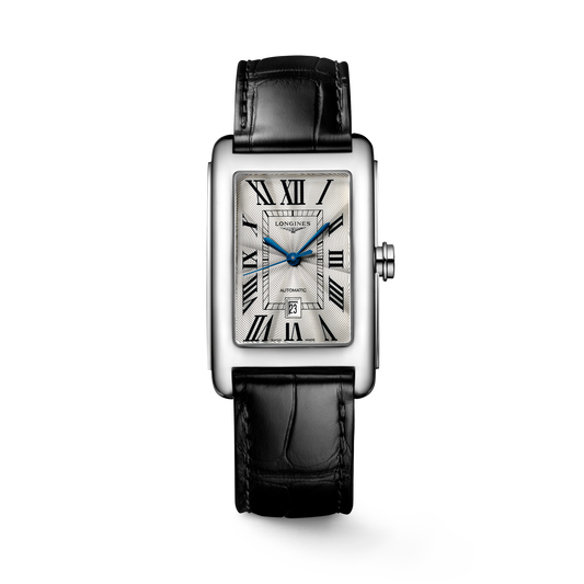 Longines DolceVita 27.7 X 43.8 MM Automatic Silver Flinqué Dial Watch L57574710
