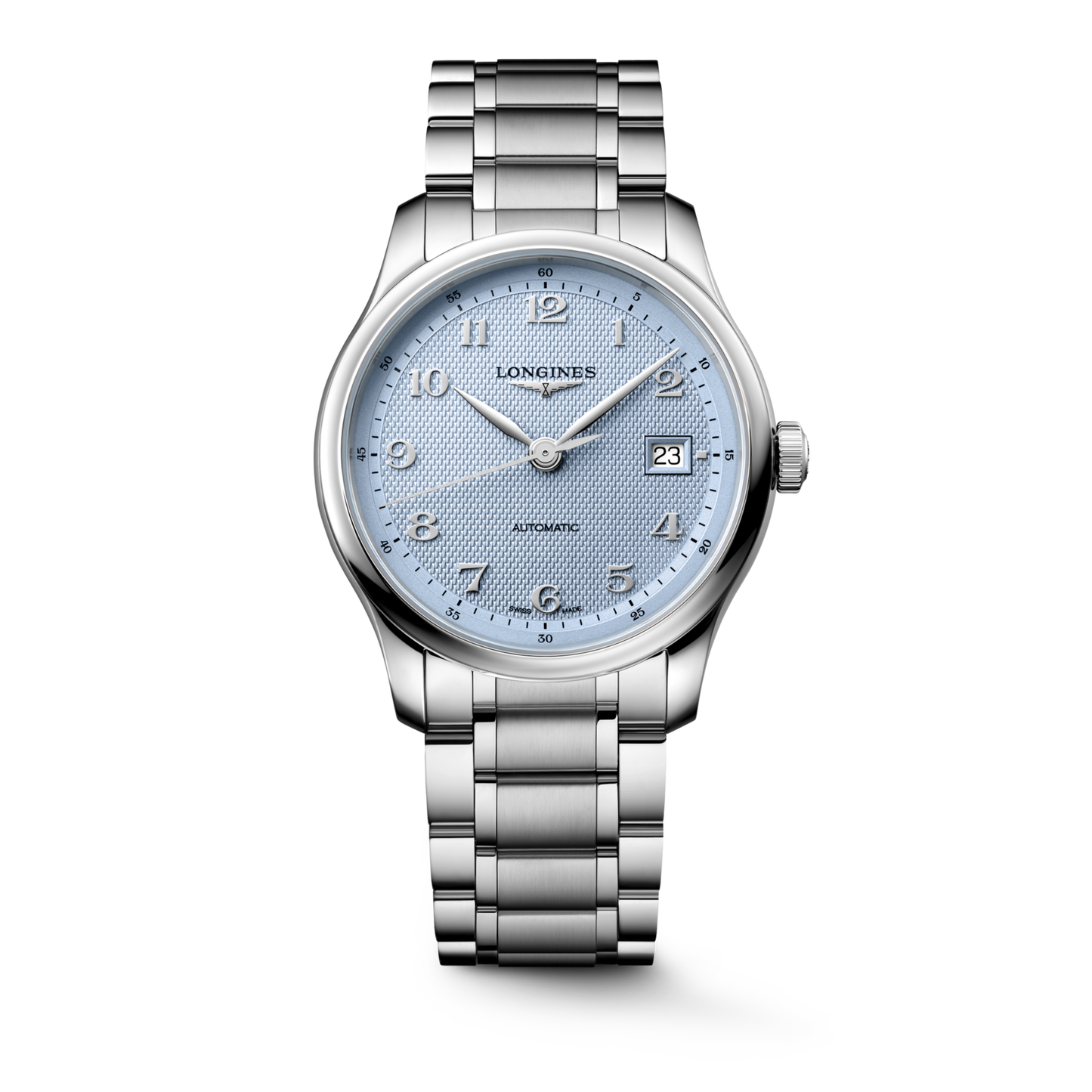 Longines Master Collection 39 MM Automatic Barleycorn Light Blue Dial Watch L29494996