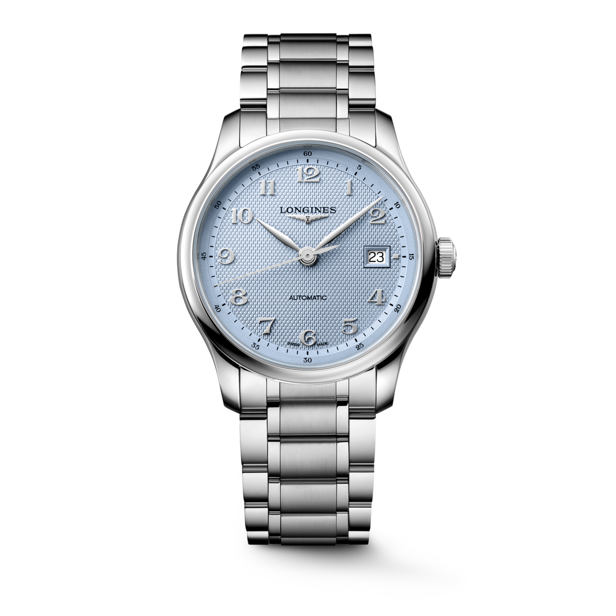 Longines Master Collection 39 MM Automatic Barleycorn Light Blue Dial Watch L29494996