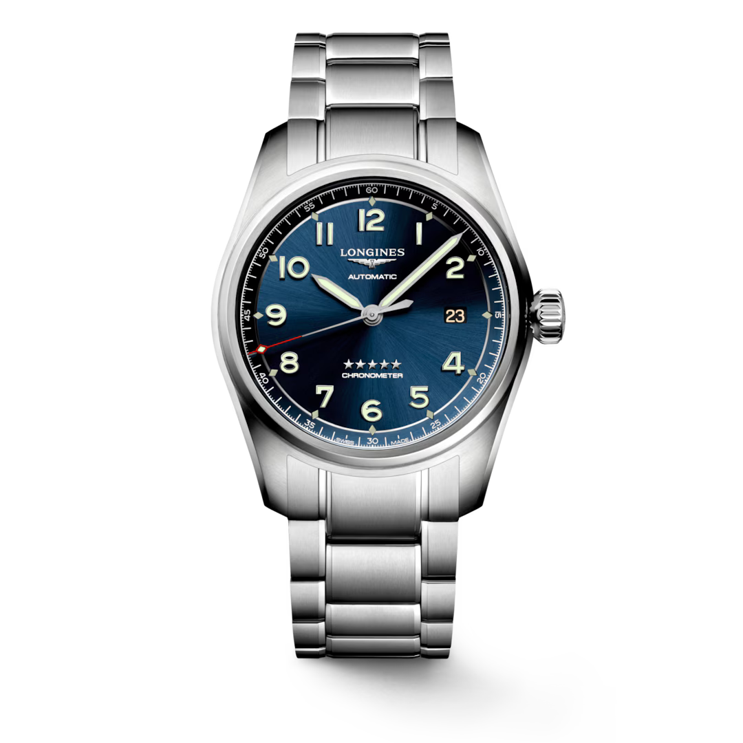Longines Spirit 40 MM Automatic Stainless Blue Dial Watch L38104936