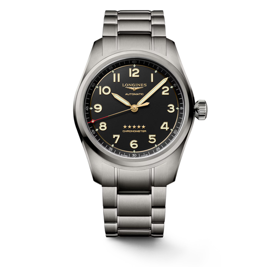 Longines Spirit Automatic 42 MM Titanium Anthracite Dial Watch L38111536