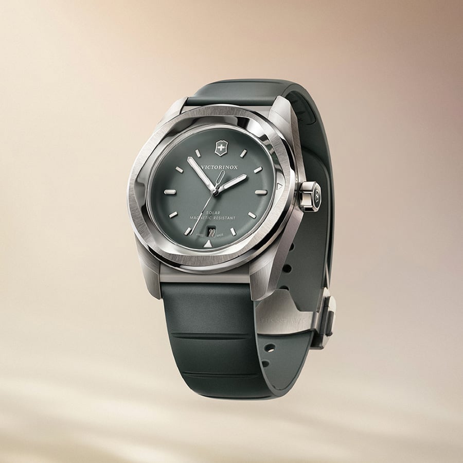 Victorinox Concept One Solar 39 MM Stainless Steel Grey Dial Watch 242052