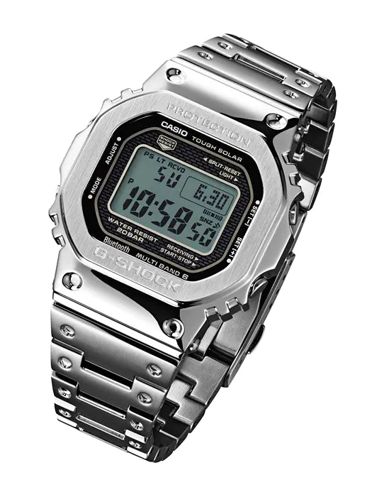 Casio G-Shock Full Metal Tough Solar Bluetooth Full SS Watch - GMW-B5000D-1