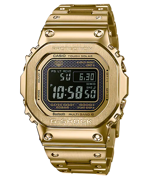 Casio G-Shock Origin Gold Color Stainless Steel Bluetooth Watch - GMW-B5000GD-9
