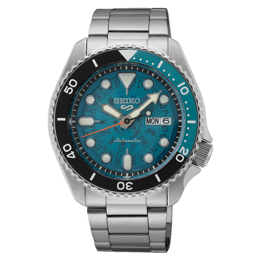 Seiko 5 Sports SKX Sports Style 42.5 MM SS Automatic Blue Dial Watch SRPJ45K1