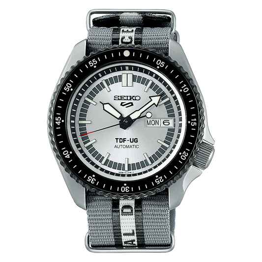 Seiko 5 Sports 55th Anniversary UltraSeven Limited Edition 42.5MM Watch SRPJ79K1