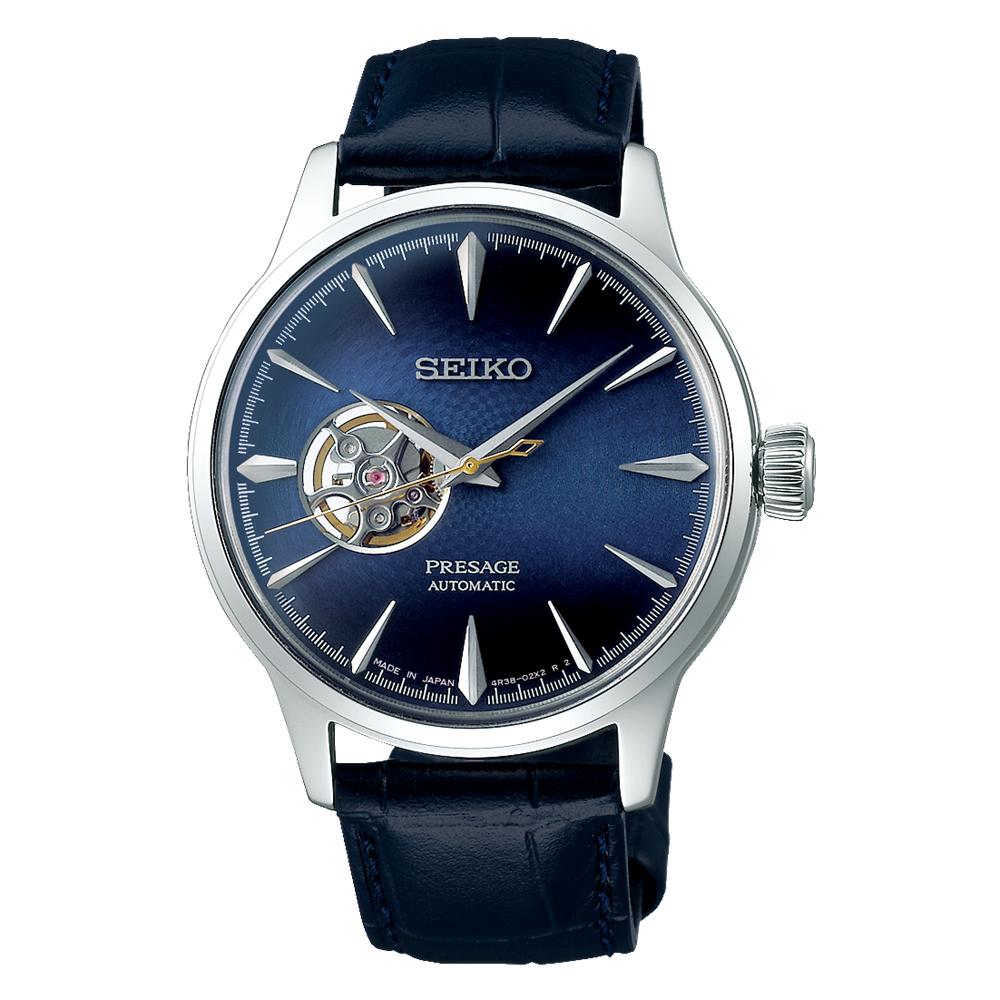 Seiko Presage Cocktail Blue Dial 40.5 MM Automatic SS Watch - SSA405J1