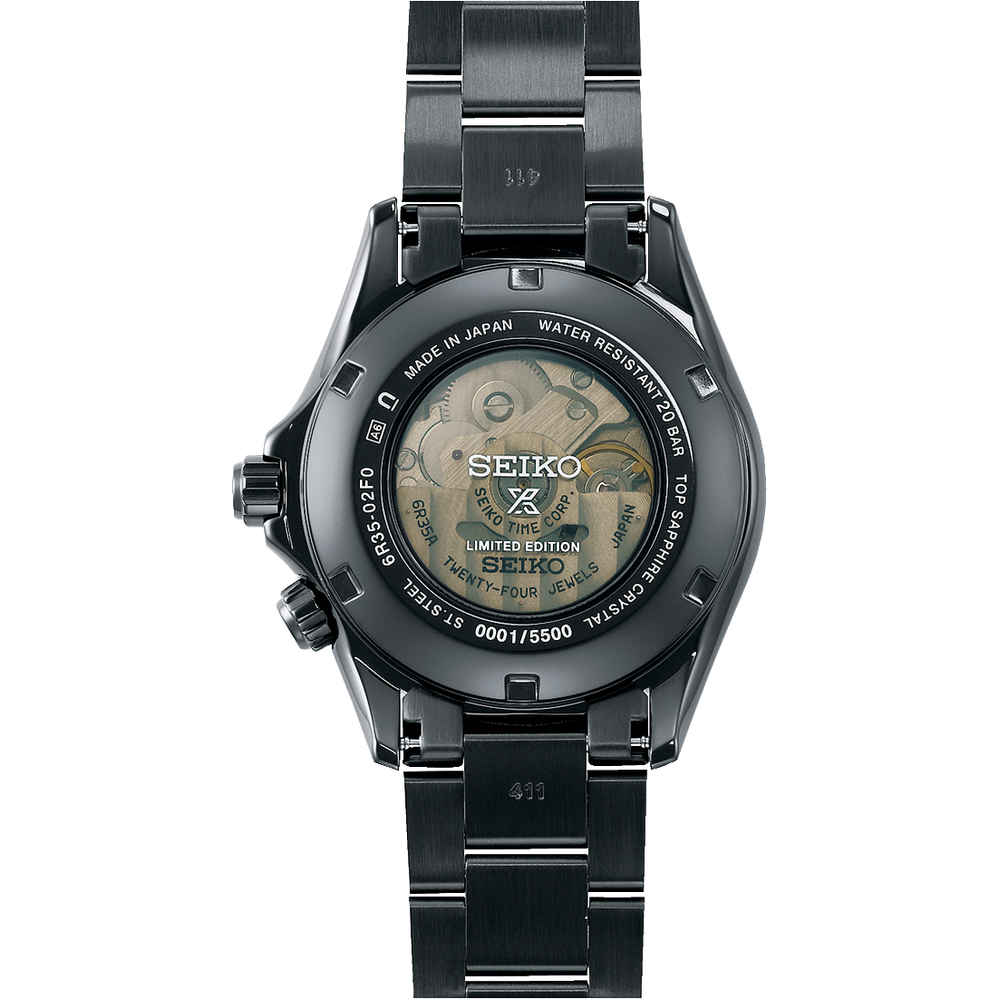 Seiko Prospex Alpinist The Black Series LE 39.5 MM Automatic Watch SPB337J1