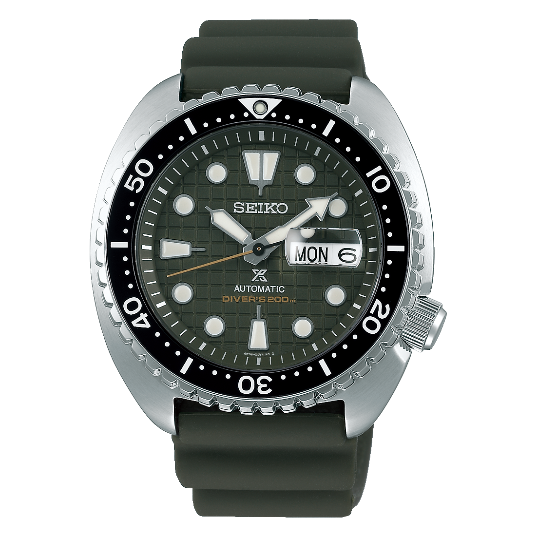 Seiko Prospex King Turtle Army Green 45mm Automatic Watch - SRPE05K1