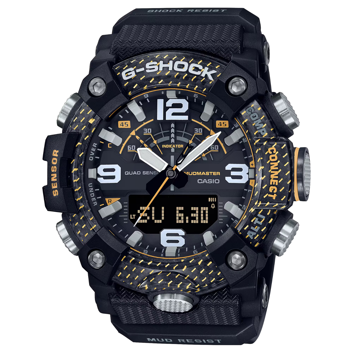 Casio G-Shock Master Of G Land Mudmaster Resin Bluetooth Watch GG-B100Y-1
